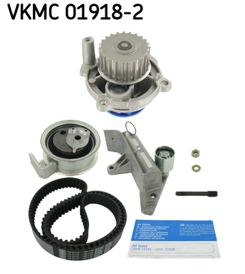 SKF VKMC01918-2 Vezérlés készlet, fogasszíj szett (szíj+görgők+víz